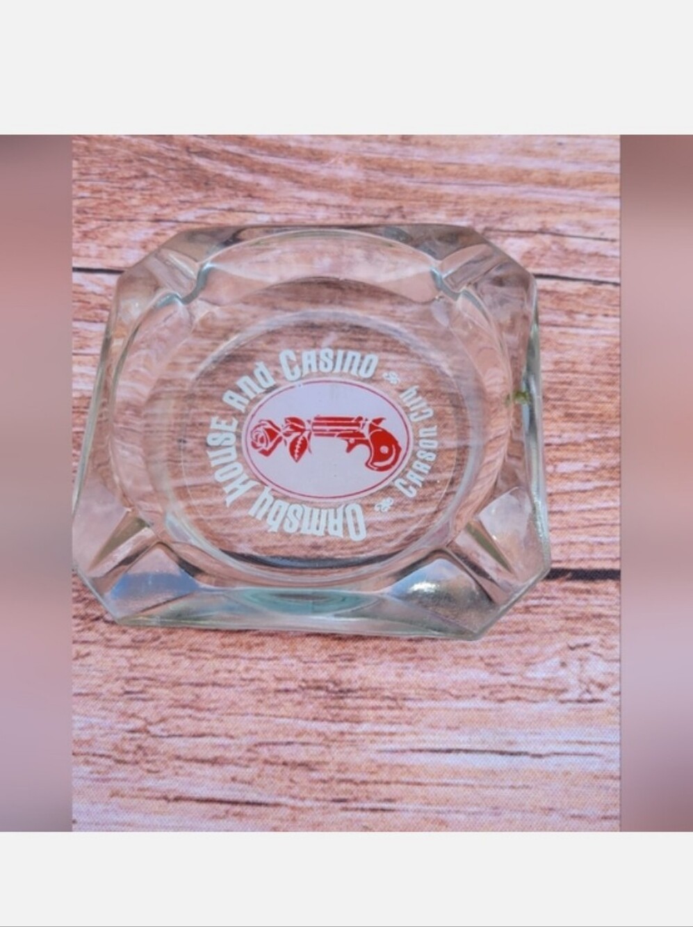 Rare, Vintage Ashtray, Carson City, Ormsby House And Casino, Gambling, Las Vegas
